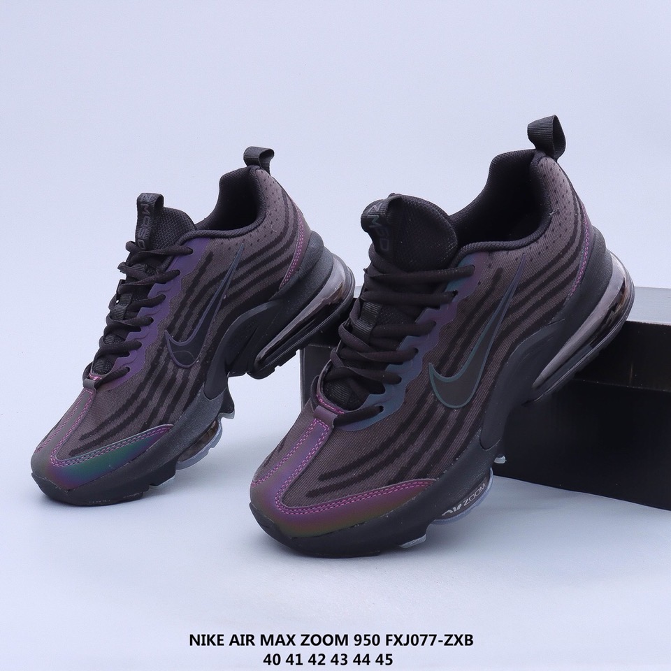 Nike Air Max Zoom 950 Black Shine Blue Shoes - Click Image to Close